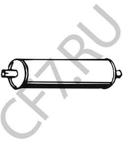 6054910301 Средний глушитель выхлопных газов HANOMAG в городе Красноярск