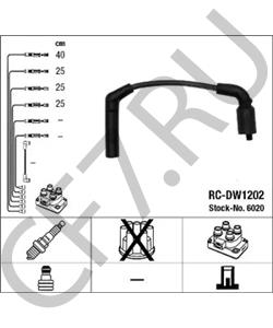 96 288 956 Комплект проводов зажигания CADILLAC в городе Красноярск