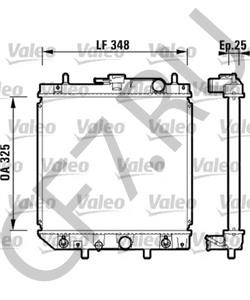 16400-87F31-000 Радиатор, охлаждение двигателя DAIHATSU в городе Красноярск