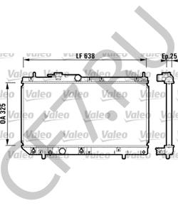 16400-87F33-000 Радиатор, охлаждение двигателя DAIHATSU в городе Красноярск