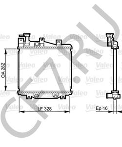 16400-87752-000 Радиатор, охлаждение двигателя DAIHATSU в городе Красноярск