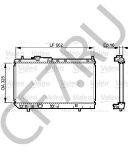 16400-87F42-000 Радиатор, охлаждение двигателя DAIHATSU в городе Красноярск