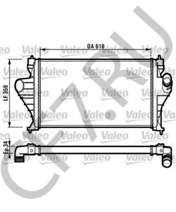 0384-F1 Интеркулер CITROËN в городе Красноярск