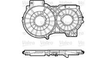 AUDI Кронштейн, вентилятор радиатора