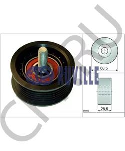 25288-25-001 Паразитный / ведущий ролик, поликлиновой ремень KIA в городе Красноярск