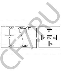A 001 531 02 60 Реле, рабочий ток DAIMLER в городе Красноярск