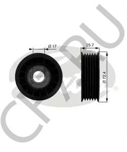 12580774 Паразитный / ведущий ролик, поликлиновой ремень GMC в городе Красноярск