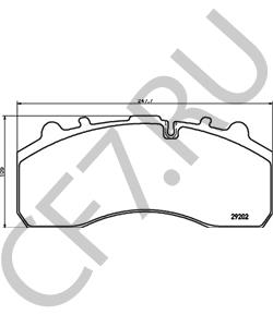 3057007701 Колодки дисковые SAF в городе Красноярск