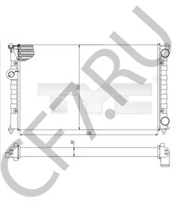 1H0121253R Радиатор, охлаждение двигателя VW/SEAT в городе Красноярск