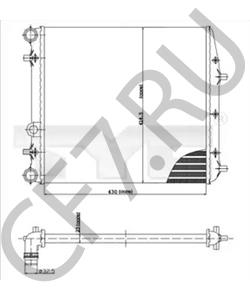 6Q0121253J Радиатор, охлаждение двигателя VW/SEAT в городе Красноярск