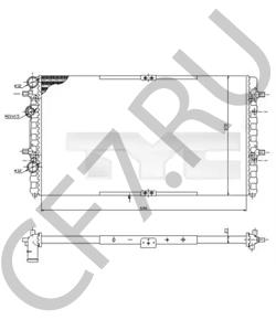 6K0121253BC Радиатор, охлаждение двигателя VW/SEAT в городе Красноярск