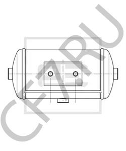 098492453 Воздушный баллон, пневматическая система IVECO в городе Красноярск