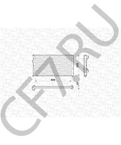 1HM121253D Радиатор, охлаждение двигателя VW/SEAT в городе Красноярск