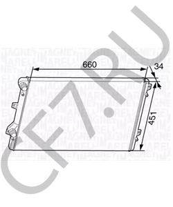 5K0121251J Радиатор, охлаждение двигателя VW/SEAT в городе Красноярск