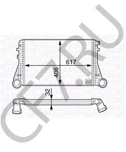 1K0145803T Интеркулер VW/SEAT в городе Красноярск