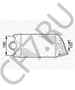 997110639701 Интеркулер PORSCHE в городе Красноярск