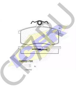 41080-5PA0B Комплект тормозных колодок, дисковый тормоз DATSUN в городе Красноярск