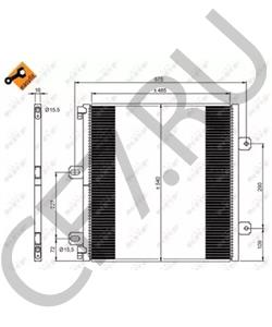 5010315259 Конденсатор, кондиционер RENAULT TRUCKS в городе Красноярск