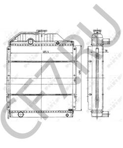7700047576 Радиатор, охлаждение двигателя CLAAS в городе Красноярск