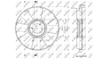 IRUS Крыльчатка вентилятора, охлаждение двигателя