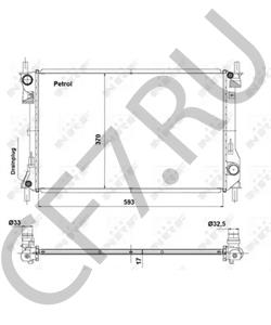 6N298005DA Радиатор, охлаждение двигателя FORD ASIA / OCEANIA в городе Красноярск