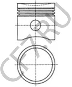 BAU4423A Поршень MG в городе Красноярск