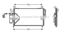 DAIHATSU Конденсатор, кондиционер