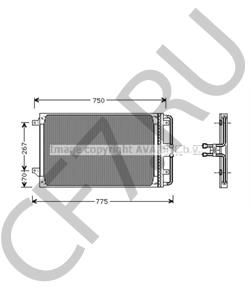 4741218 Конденсатор, кондиционер PLYMOUTH в городе Красноярск