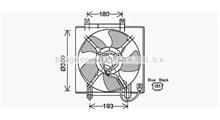 SUBARU Вентилятор, охлаждение двигателя