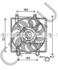 73310FJ003 Вентилятор, охлаждение двигателя SUBARU в городе Красноярск