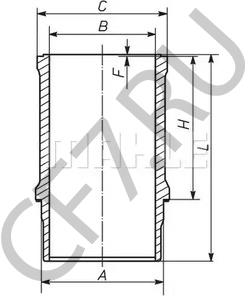 20706103 Гильза цилиндра MACK в городе Красноярск