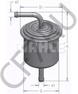 16400-FU000 Топливный фильтр NISSAN (DONGFENG) в городе Красноярск