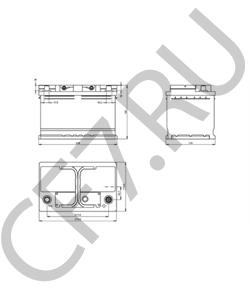 JZW915105A Стартерная аккумуляторная батарея SEAT в городе Красноярск