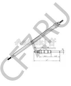 886078 Свеча накаливания ROV/TRIU/JAGU/AUSTIN в городе Красноярск