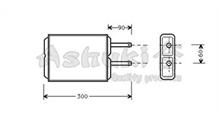 DENNIS Теплообменник, отопление салона