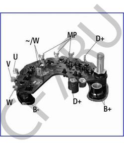 5744C2 Выпрямитель, генератор CITROËN в городе Красноярск