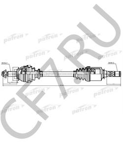 28321AG00C Приводной вал SUBARU в городе Красноярск