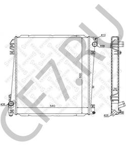 1L2Z 8005 DC Радиатор, охлаждение двигателя LINCOLN в городе Красноярск