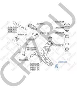 QP506-21090 Несущий / направляющий шарнир INTERNATIONAL в городе Красноярск