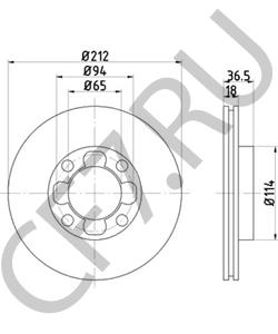 725431300 Тормозной диск SUBARU в городе Красноярск