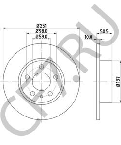 82418684 Тормозной диск ALFA ROMEO в городе Красноярск