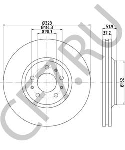 89047762 Тормозной диск CADILLAC в городе Красноярск