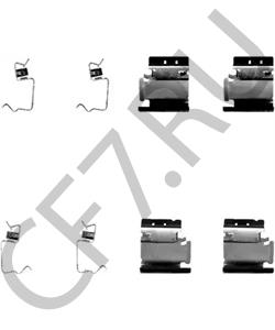 2H0698295 Комплектующие, колодки дискового тормоза SEAT в городе Красноярск