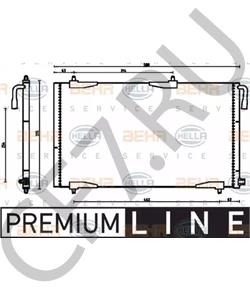 6455.CJ Конденсатор, кондиционер CITROËN в городе Красноярск