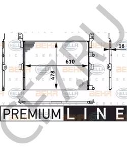 50 10 619 517 Конденсатор, кондиционер RENAULT TRUCKS в городе Красноярск