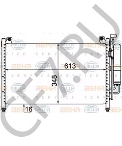 DF71-61-480A Конденсатор, кондиционер MAZDA в городе Красноярск