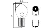 HAMM Лампа накаливания, фара рабочего освещения