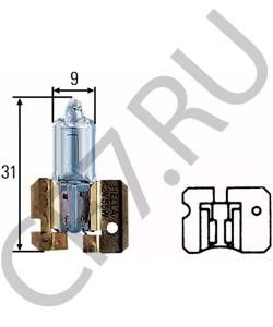 09212 Лампа накаливания, фара дальнего света NORMAG в городе Красноярск