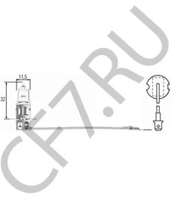 00312 Лампа накаливания, основная фара NORMAG в городе Красноярск