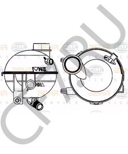1323.A3 Компенсационный бак, охлаждающая жидкость CITROËN в городе Красноярск